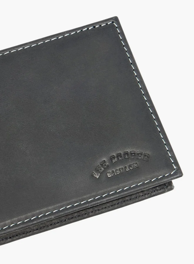 Lee Cooper GREY Men Bi-Fold Leather Wallet for Men | Best Price UAE